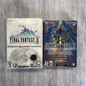 Final Fantasy XI Online & Chains Of Promathia (PC, 2005)